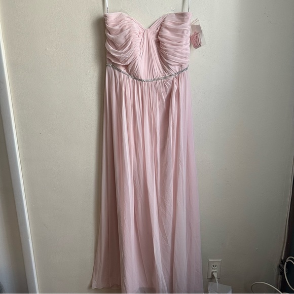 NWT Jenny Packham Chiffon Beaded waist Bridesmaid Dress jp1008 plus size 14 rare - Picture 4 of 9